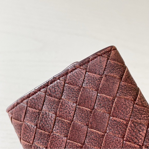 Bottega Veneta brown intrecciato leather key wallet - Picture 4 of 11
